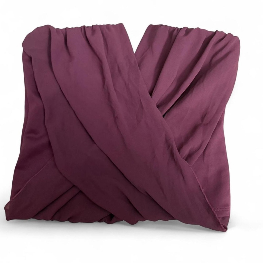 Charlotte Russe Maroon Tube Top